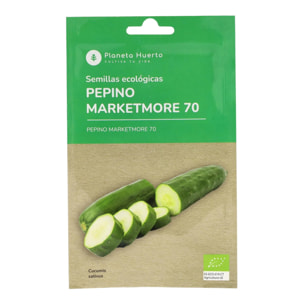 Semillas de Pepino marketmore ecológicas Planeta Huerto