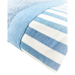 Set Spugna AMALFI 2 Pezzi: Viso+Ospite - Avio - 450 gr/m² - Puro Cotone