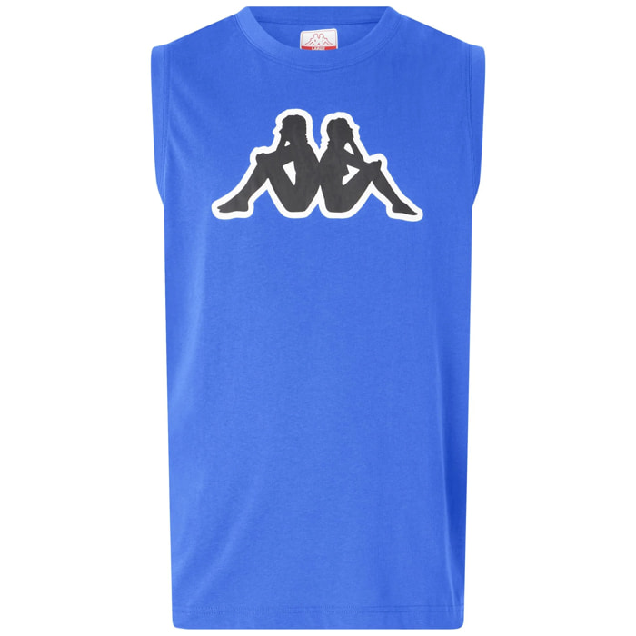 Kappa - T-Shirts & Top Uomo Blu - Logo Dwal