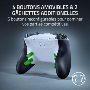Manette RAZER Raiju V3 Pro Blanc