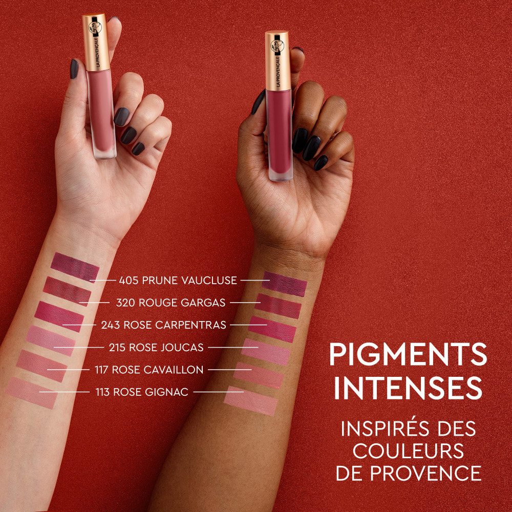 La Provençale Bio Le Rouge Mat Ocres Liquide Rose Gignac 4,5ml