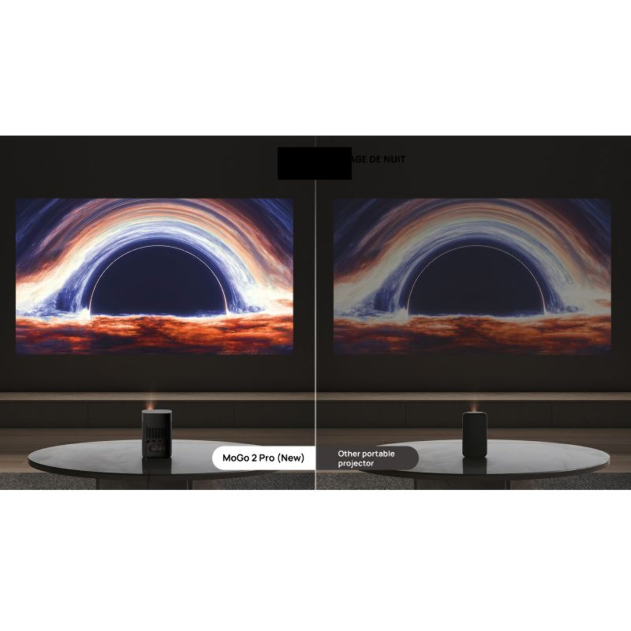 Vidéoprojecteur portable XGIMI MoGo 2 Pro Gen 2 Full HD 1080p 430 lumens - Google TV