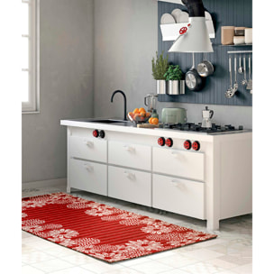 Tappeto Cucina Rosso