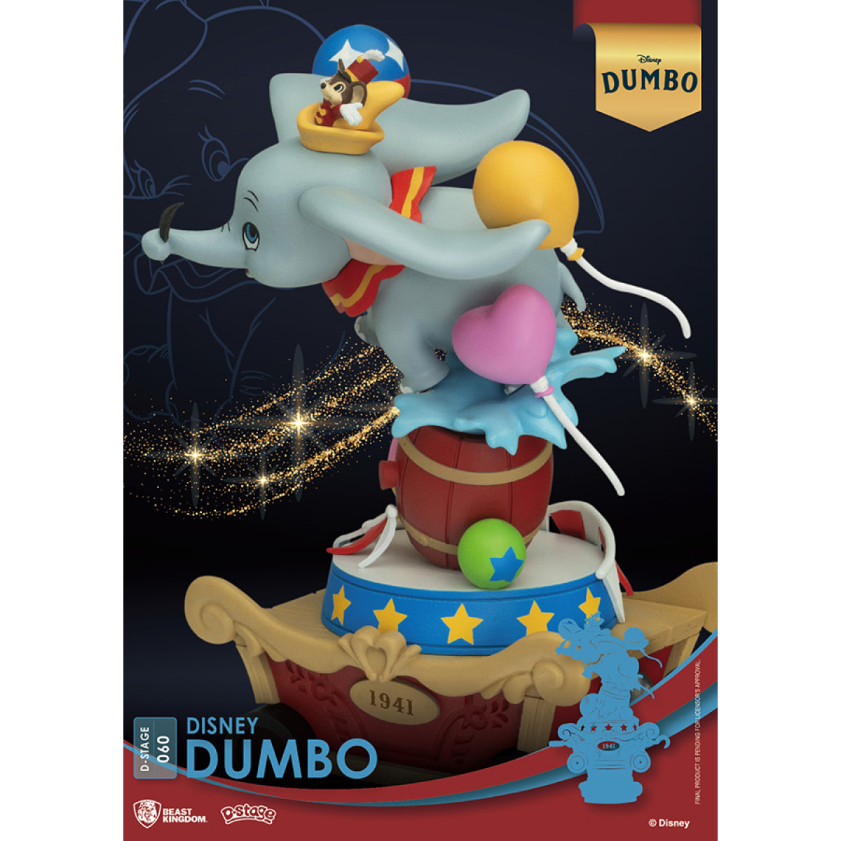 D-STAGE DUMBO STATUA BEAST KINGDOM