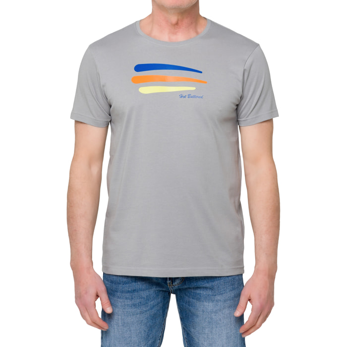 T-shirt in cotone 150 gr Hot Buttered Balian Grigio
