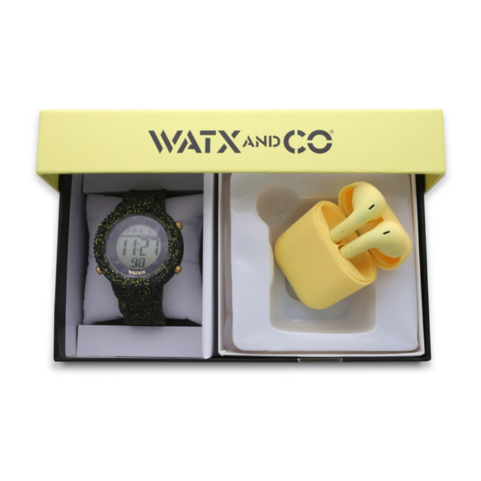 Reloj Watxandco WAPACKEAR12_M Mujer Digital Cuarzo con Correa de Silicona