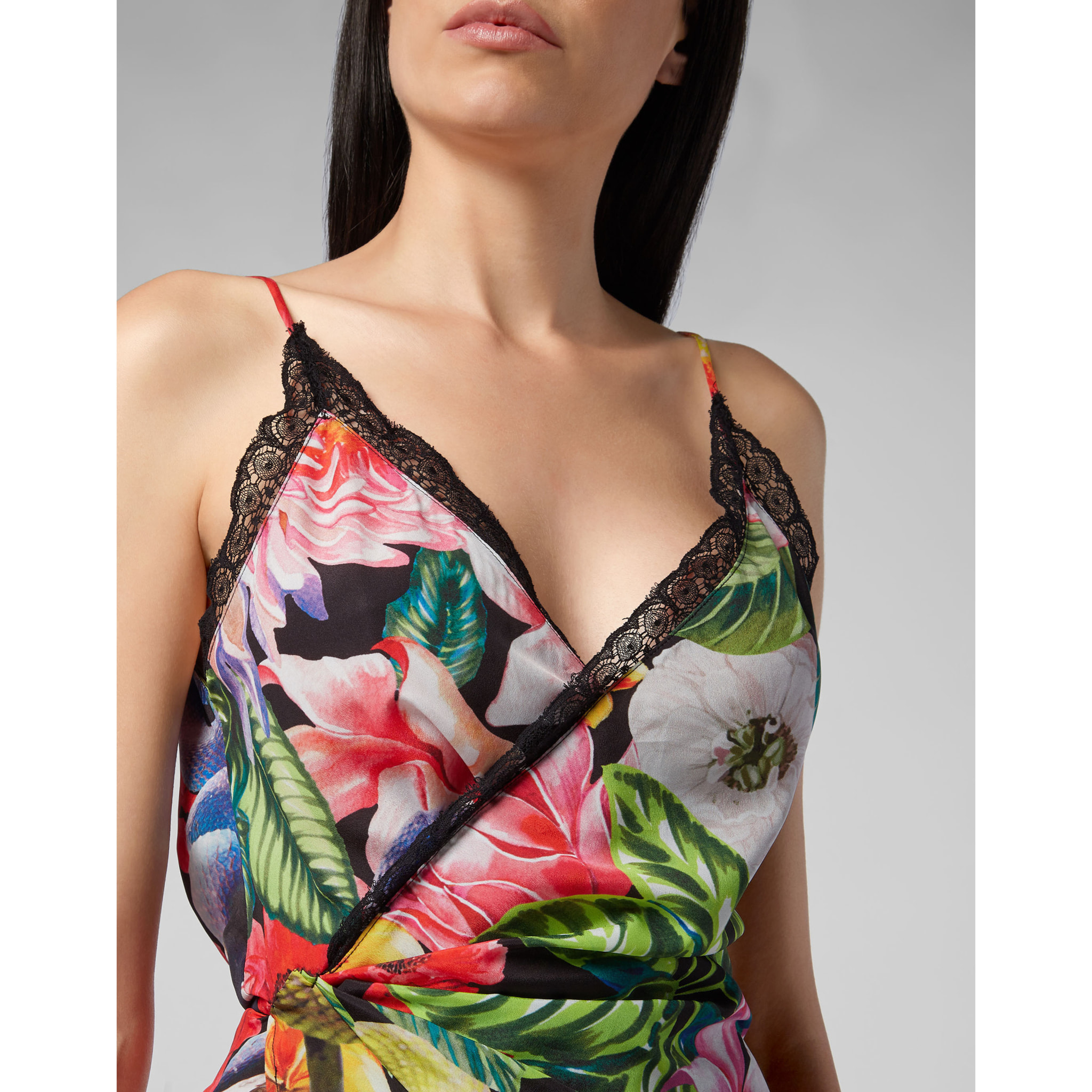 PHILIPP PLEIN Abito corto FLOWERS
