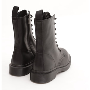 ANFIBIO ALTO CON ZIP NERO