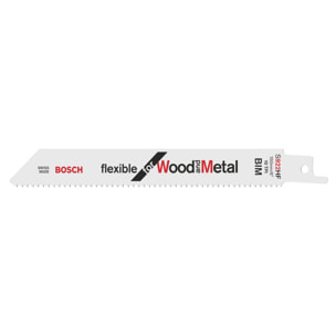 Lame scie sabre BIM S 922 HF Flexible Bois/Métal - 150 mm - Lot de 100 - BOSCH - 2608656320