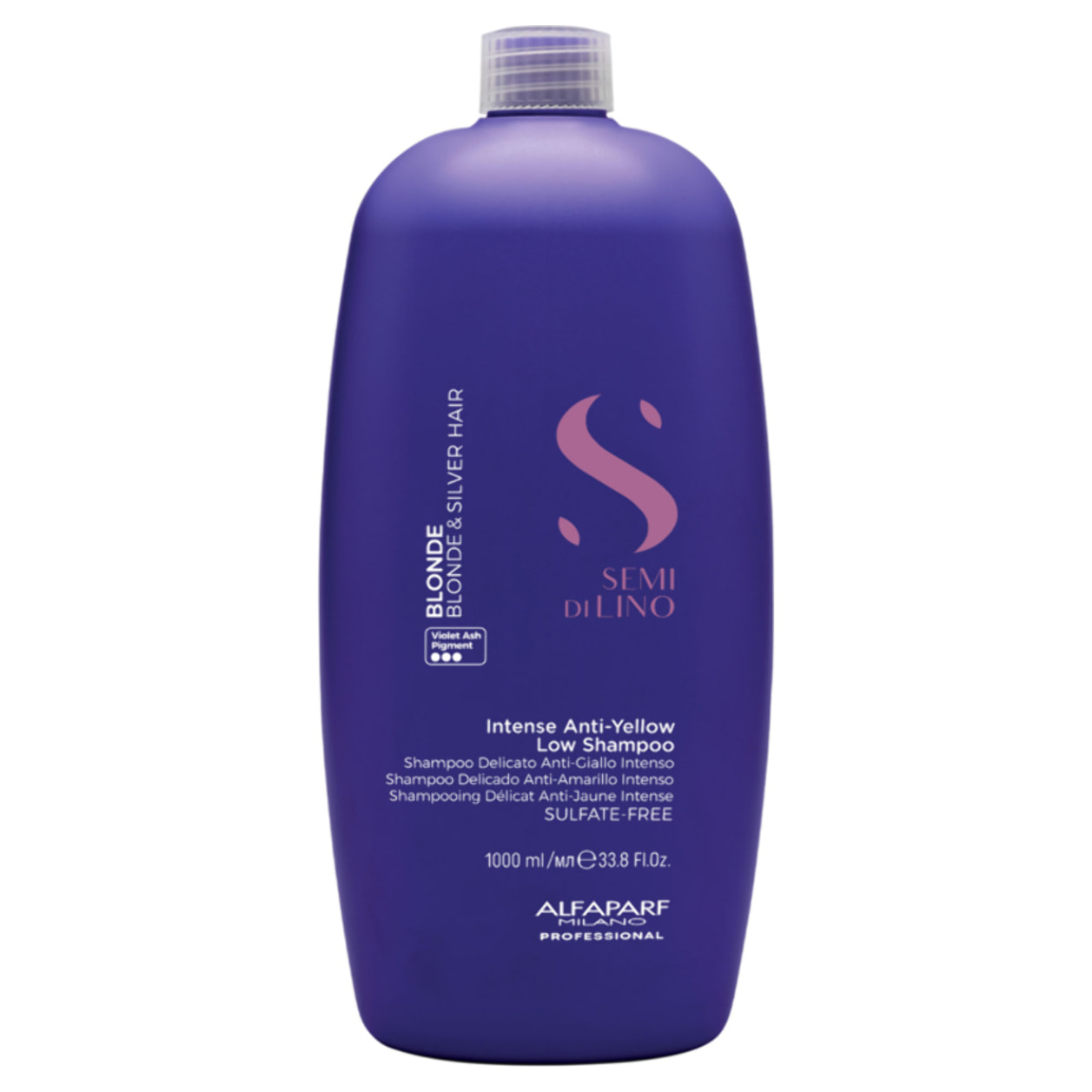 ALFAPARF MILANO Semi Di Lino Anti-Yellow Intense Low Shampoo 1000ml