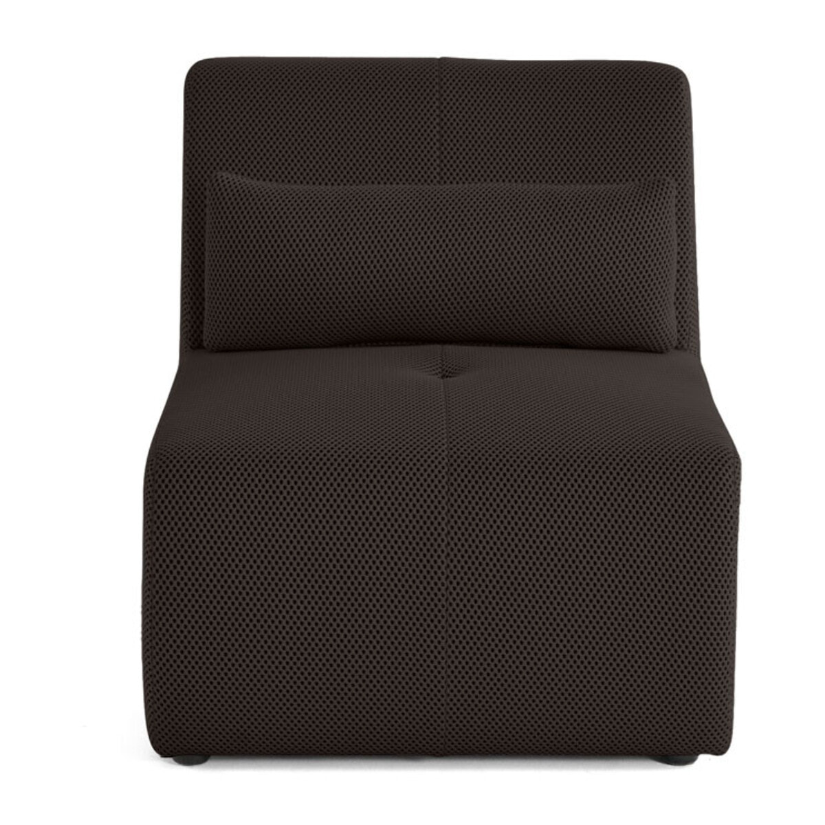 Onyx - fauteuil sans accoudoirs - en tissu mailles 3D - Gris foncé