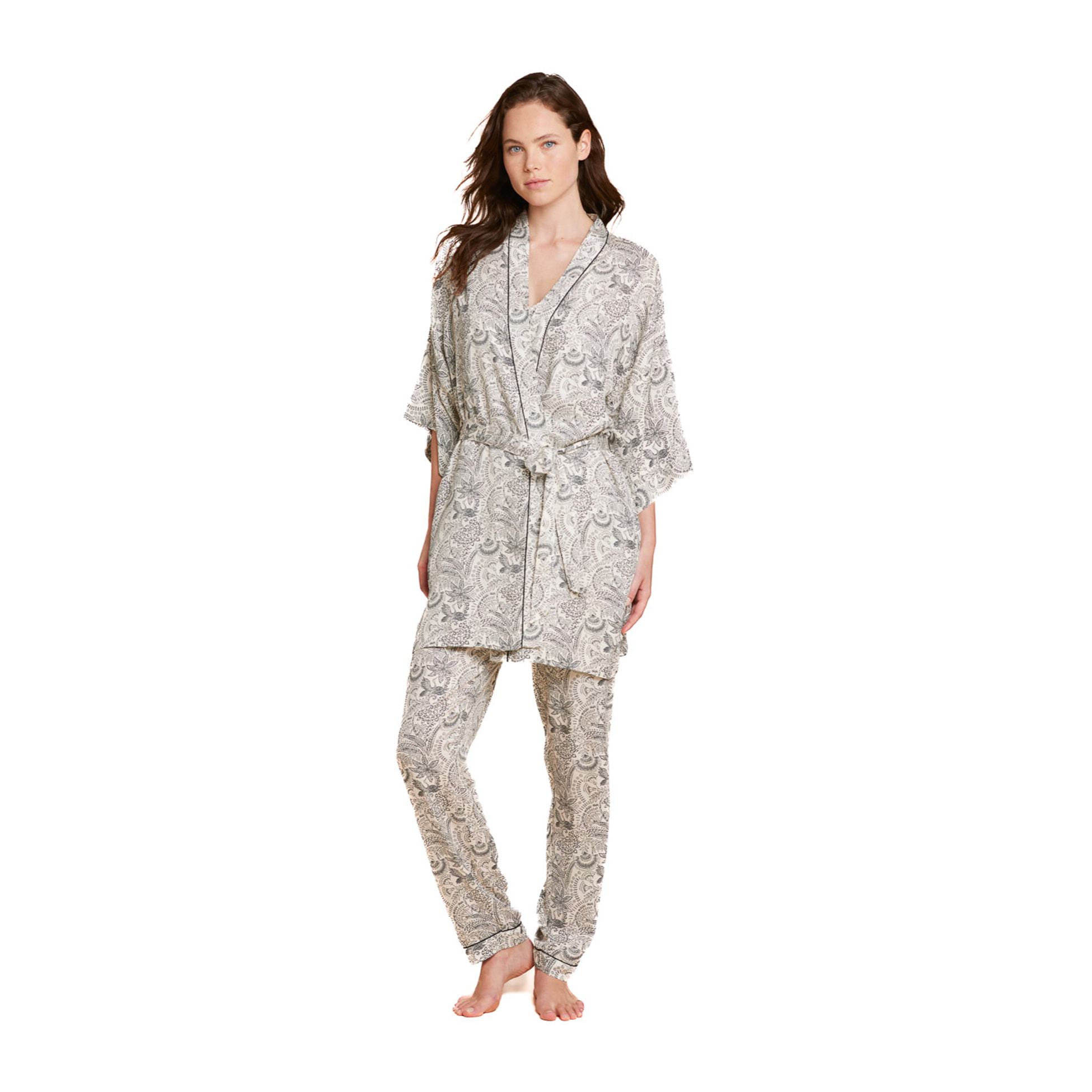 Vestaglia kimono donna viscosa nadi Noidinotte