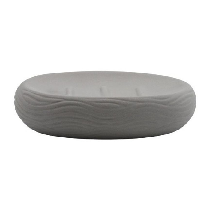 Porte savon céramique WAVE Gris MSV