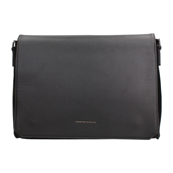 Borsa a tracolla da uomo - Modello Ereton Lux - Poliuretano - 23.0 x 28.5 x 10.0 cm