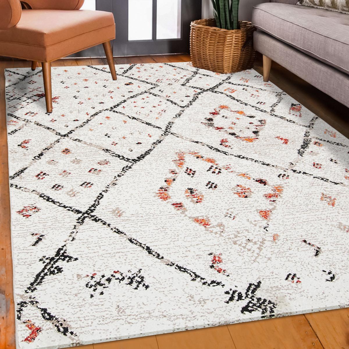 Tapis berbère motifs tribaux FUSO