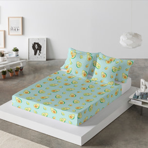 Sábana encimera Mr.Wonderful Aguacates - 100% algodón -