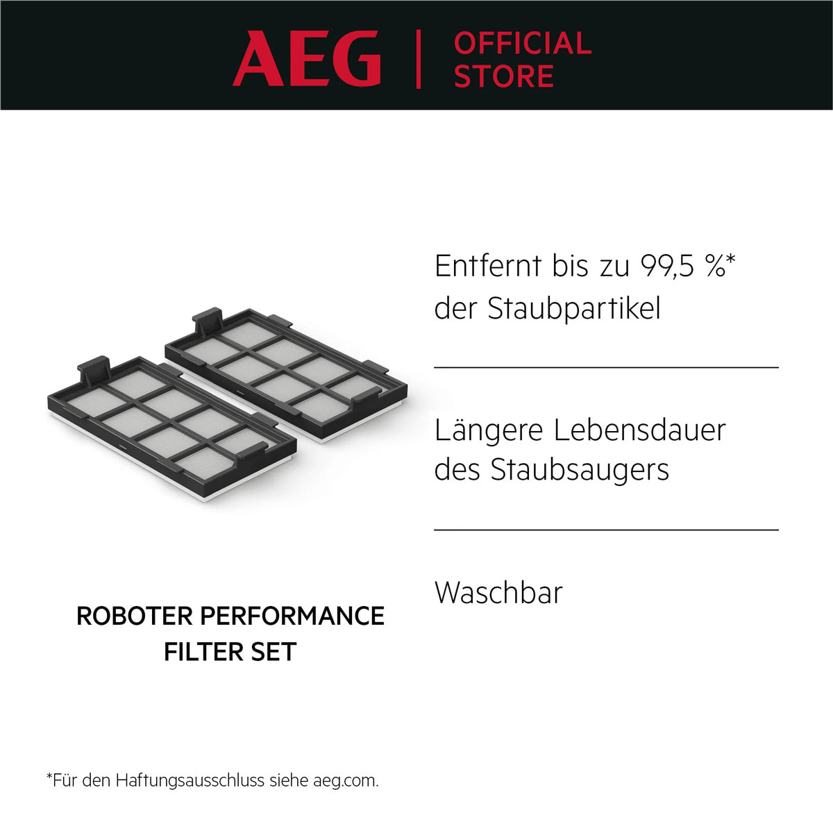 AEG Performance Kit para Robot Serie 6000 AFR3