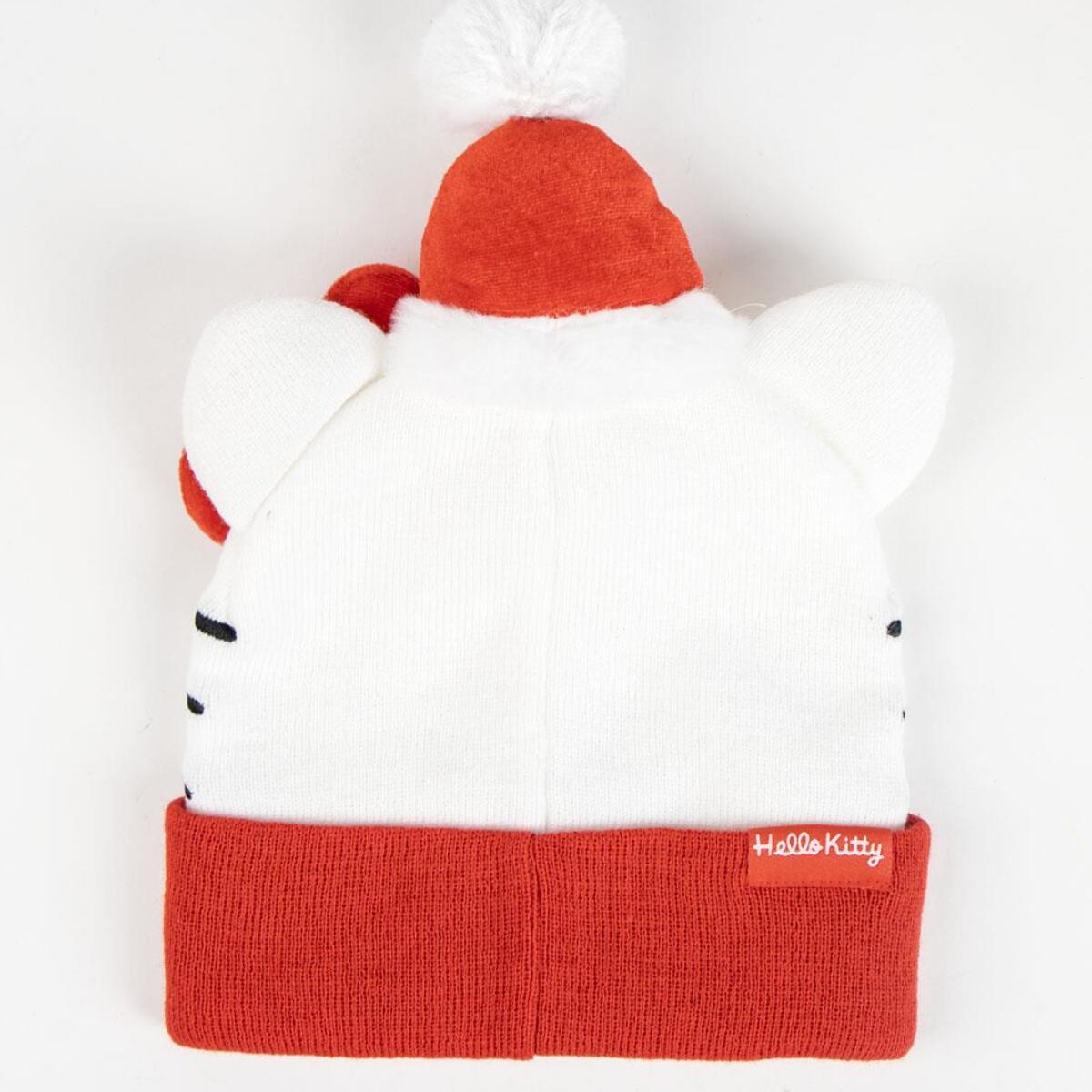 Gorro de punto infantil "Hello Kitty"