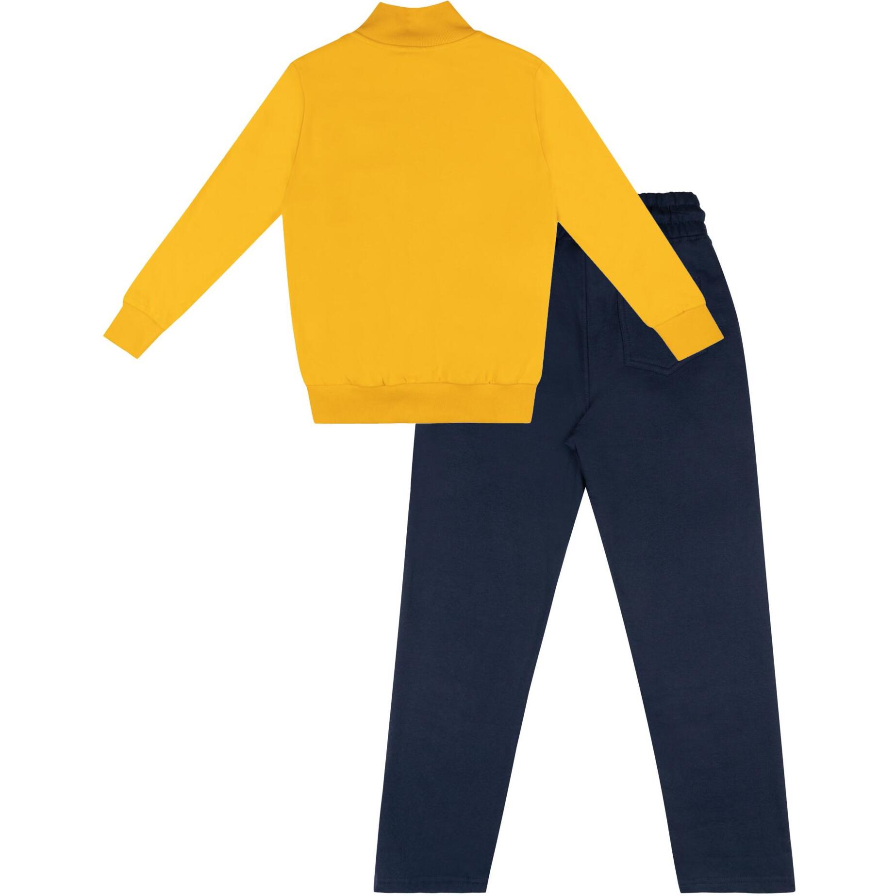 Chándal de invierno infantil con cuello y cremallera 'Italia'