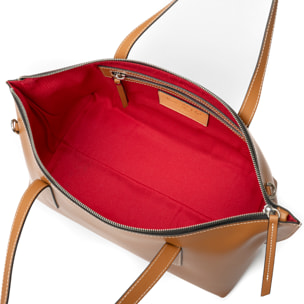 Badalucco bolso de hombro mujer. Piel auténtica Ruga.