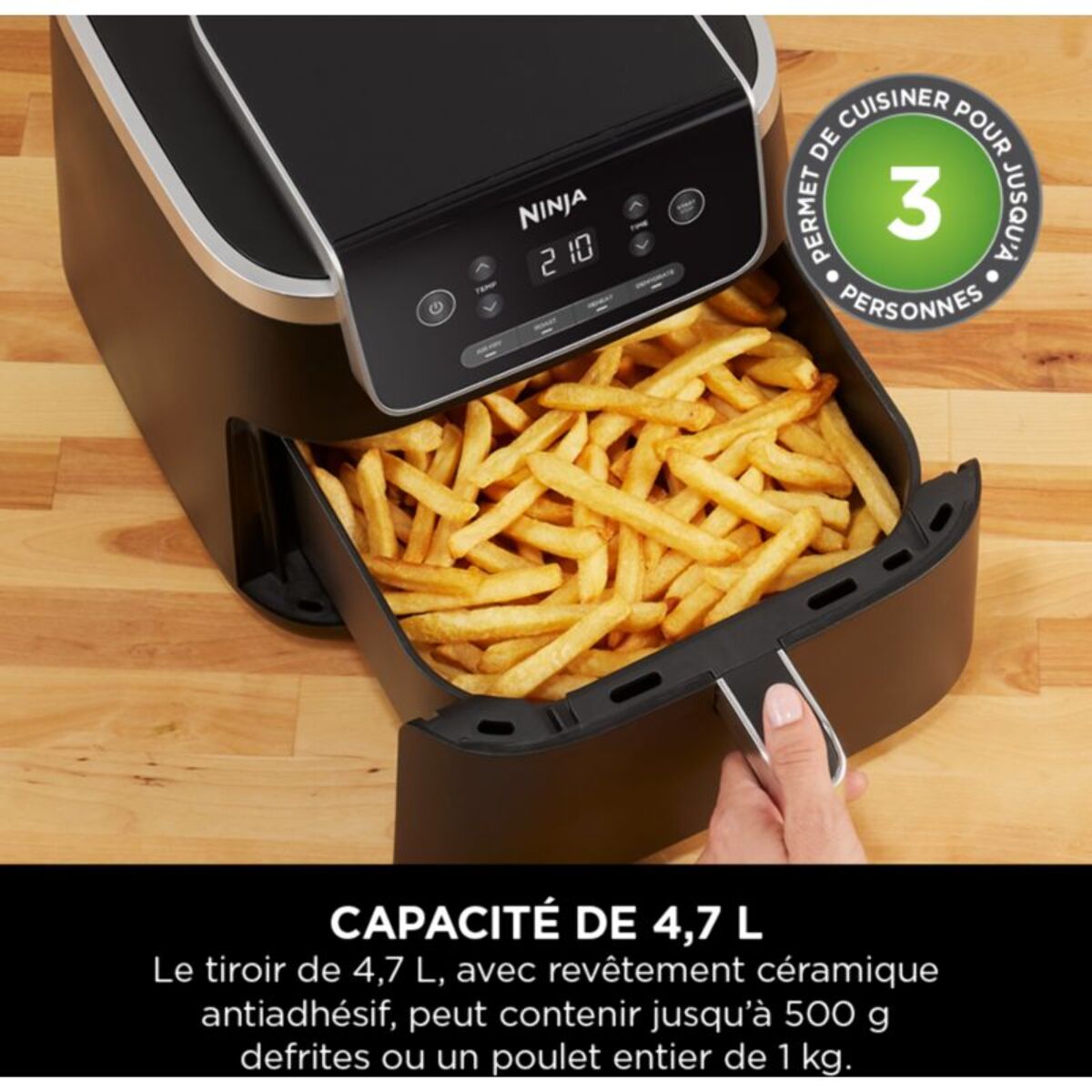 Friteuse sans huile NINJA AF140EU 4,7L