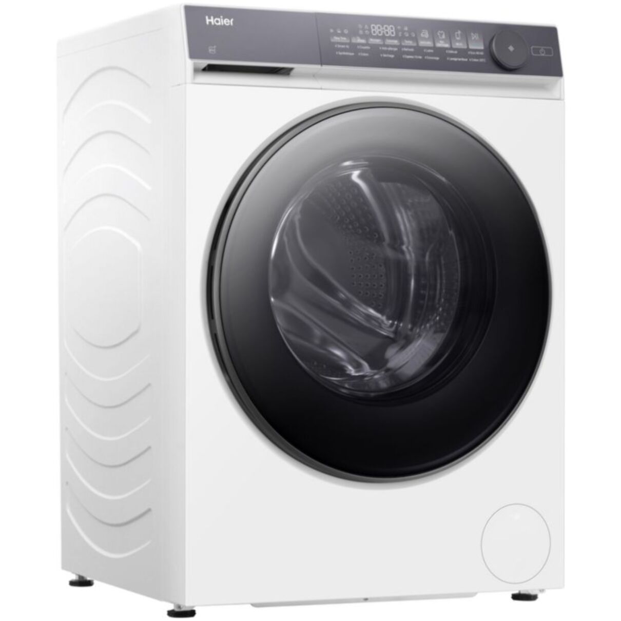 Lave linge séchant hublot HAIER HWD80BP14367TUFR - 8/5 kg - 1400 tr/min - Classe D - Moteur Inverter - Connecté