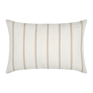 Coussin coton motif vélo fleuri - Bleu