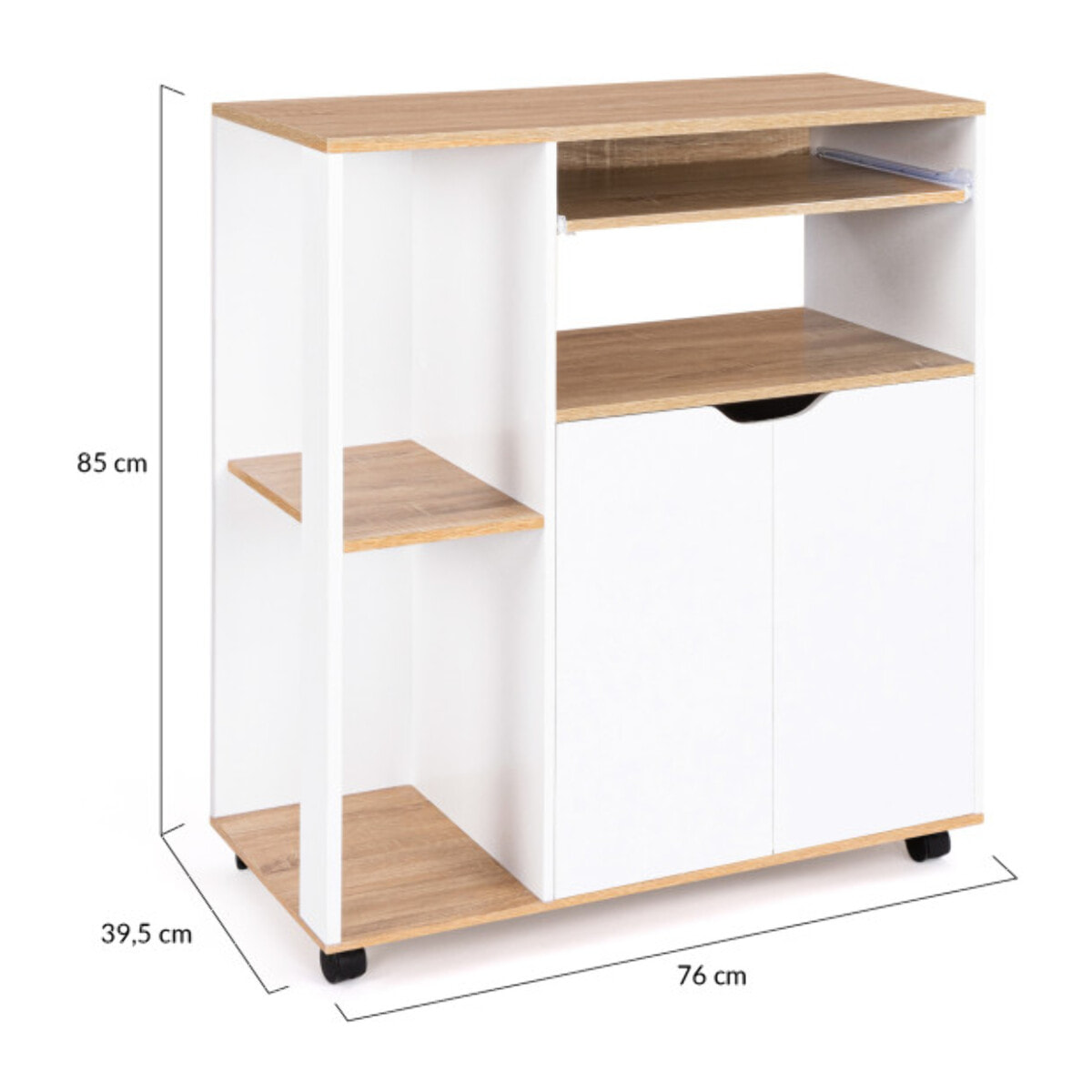 Desserte de cuisine sur roulettes Cosi