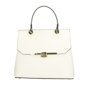 Borsa a mano da donna In Vera pelle Made in Italy 27x23x12 cm