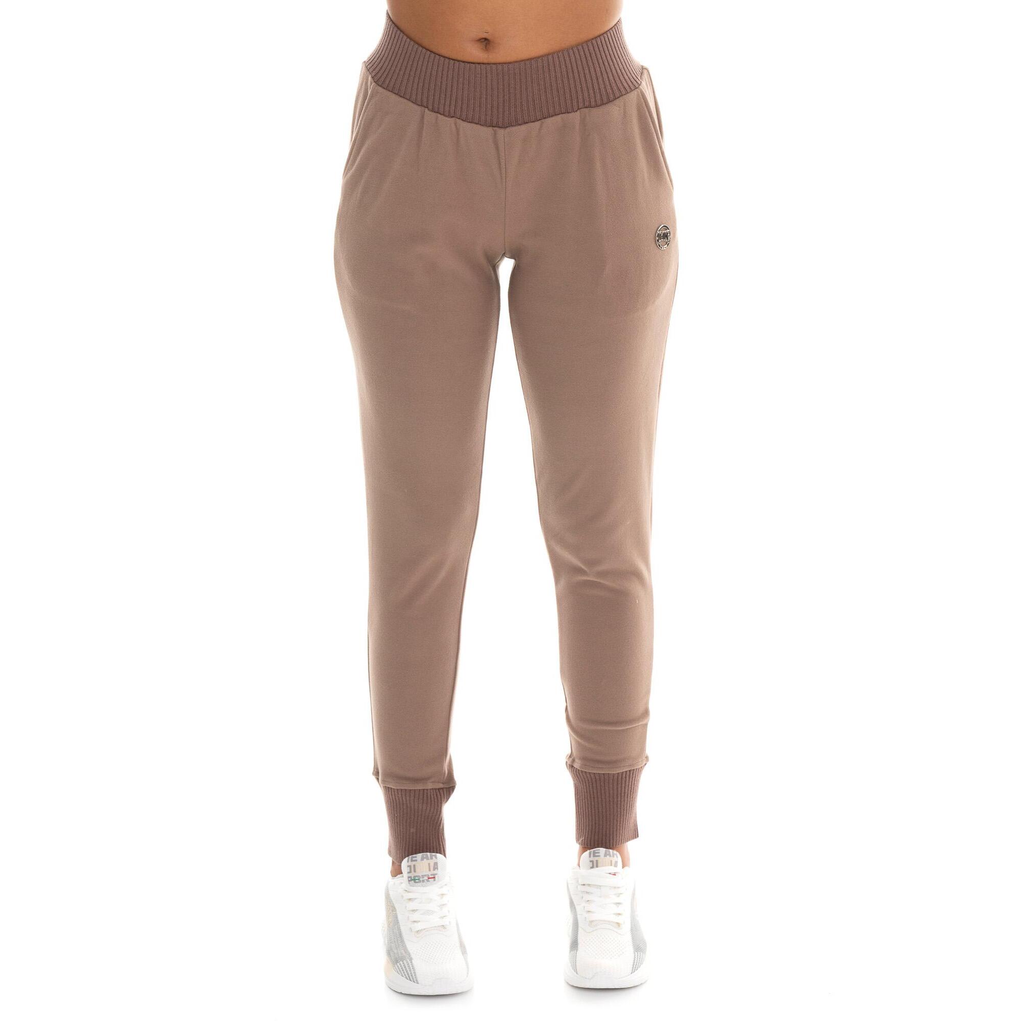 Pantalones de invierno para mujer Leone 1947 Warm Touch con inserciones de punto