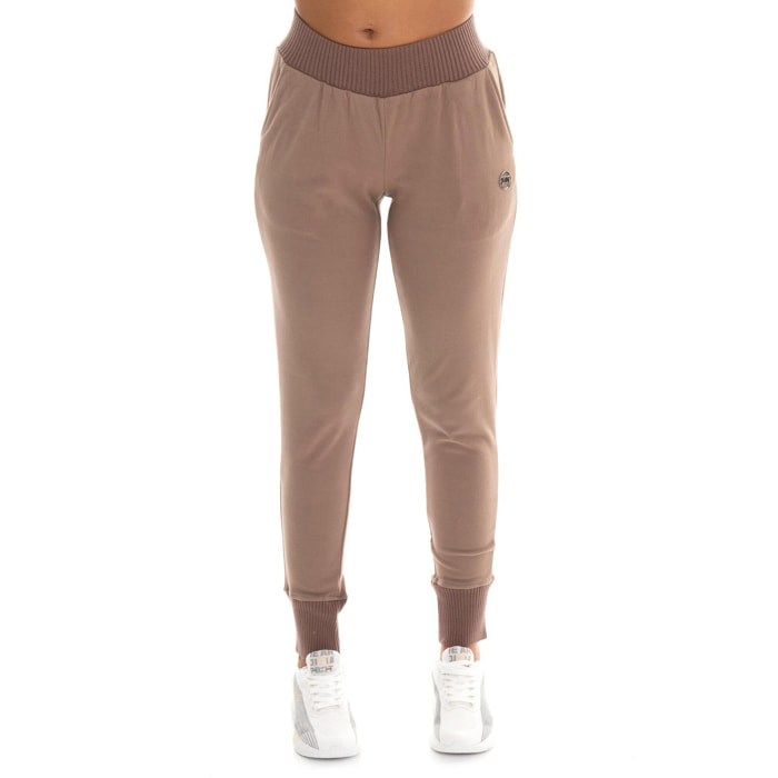 Pantalones de invierno para mujer Leone 1947 Warm Touch con inserciones de punto