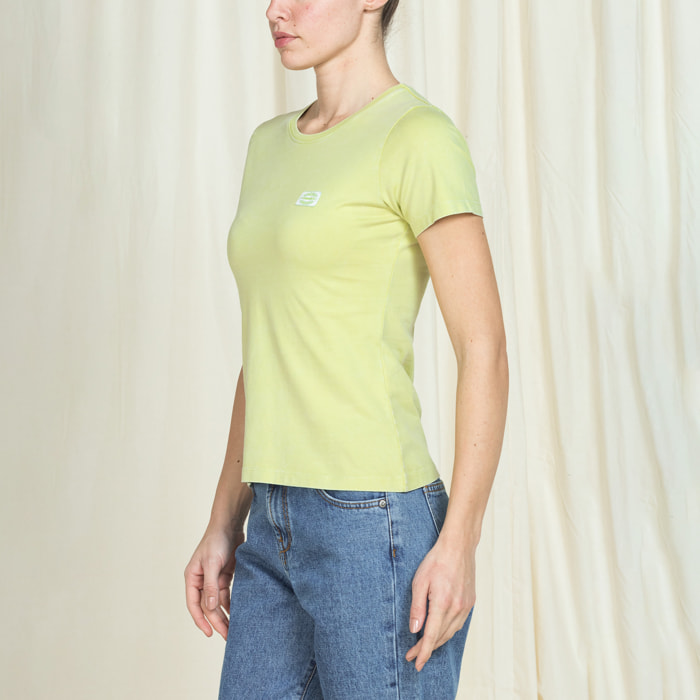 T-SHIRT GIROCOLLO REPLICA IN JERSEY