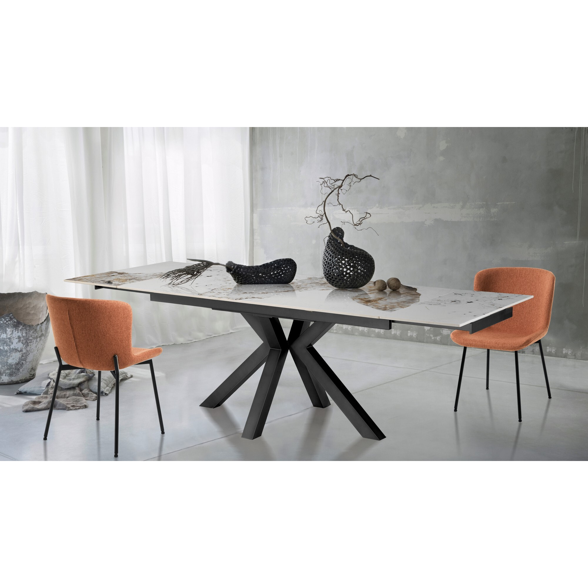 Tomasucci Table extensible TYCHI ONICE GREY