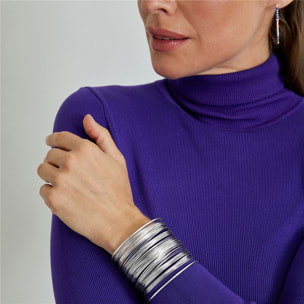 Pulsera Lux by Lux acabado en rodio