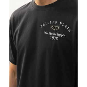 PHILIPP PLEIN Camiseta de cuello redondo y manga corta