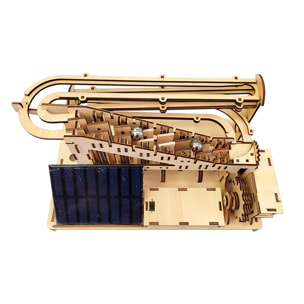 Modello in Legno 3D, con movimento meccanico design di Sfere di Scala. 188 parti