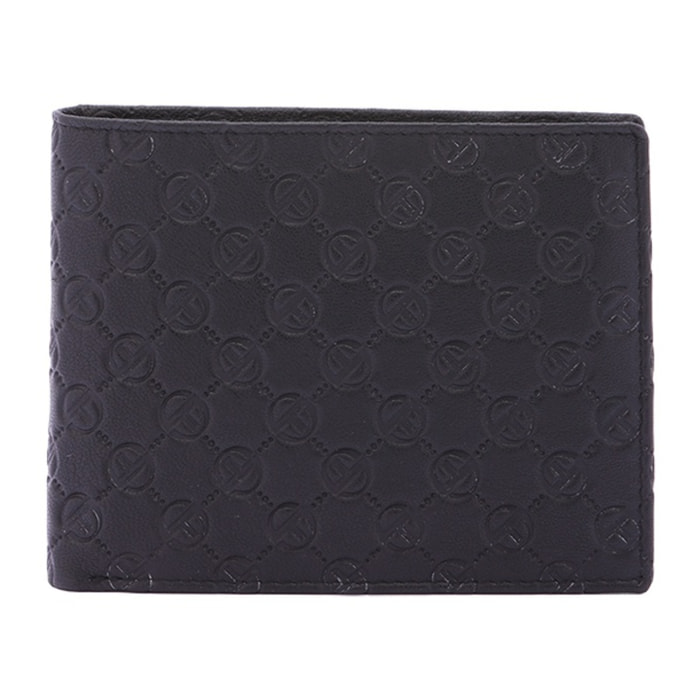 Portafoglio uomo in vera pelle - Modello False - Artigianale - 10.0 x 12.5 x 2.0 cm