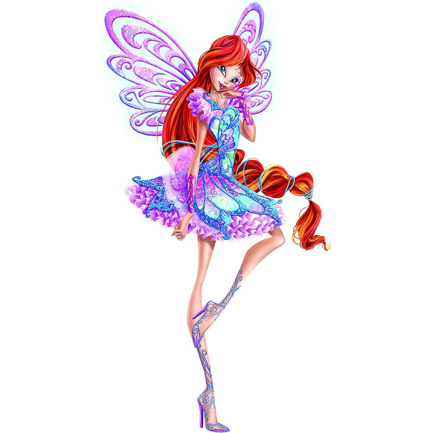 Costume Carnevale Bloom Butterflix Trasformazione Winx Club Bambina