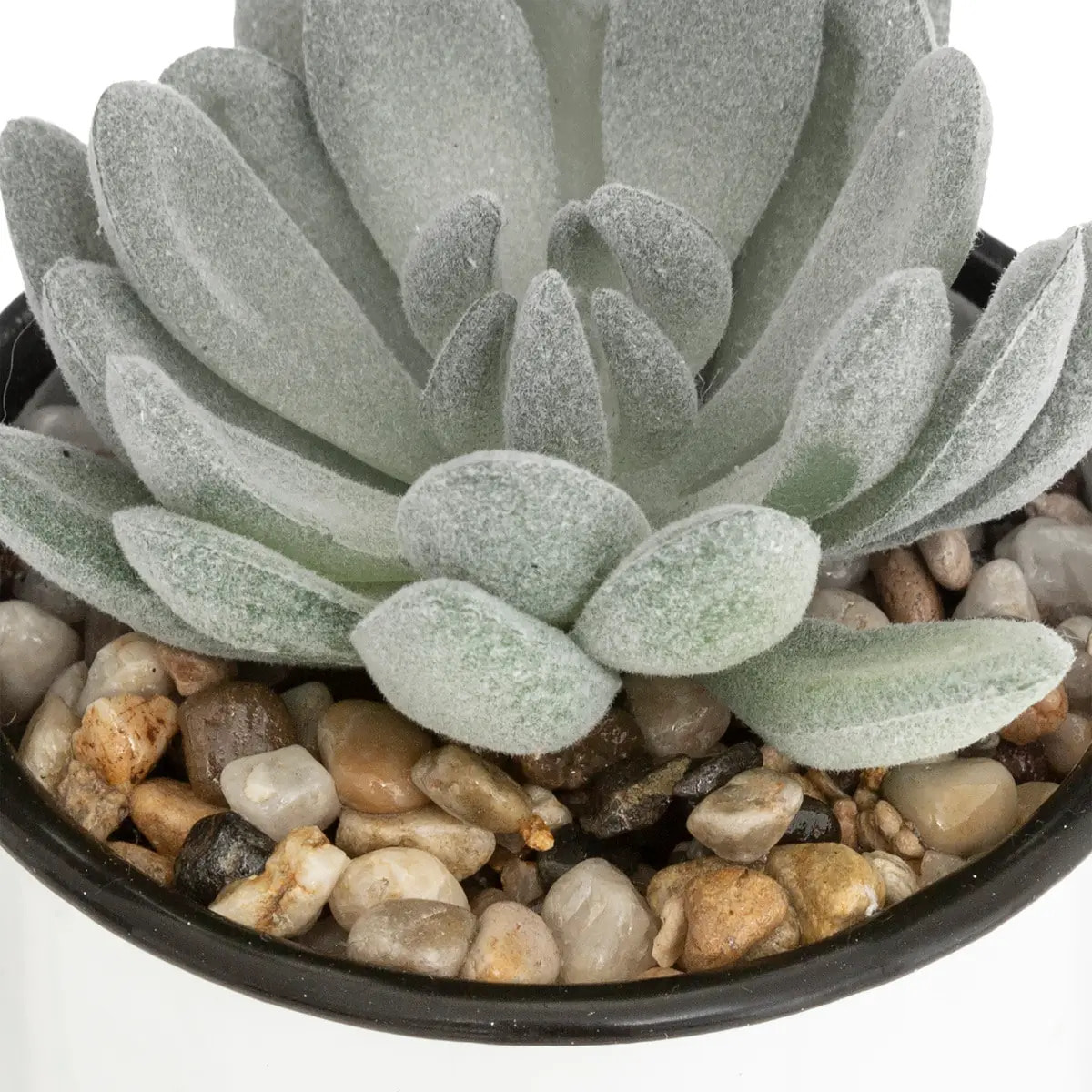 Plante artificielle mug métal H10cm
