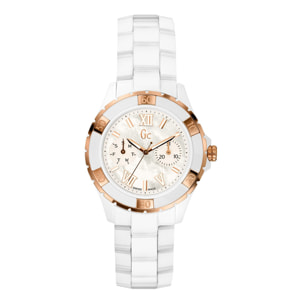 Reloj Gc X69003L1S Mujer Analogico Cuarzo con Correa de Ceramica