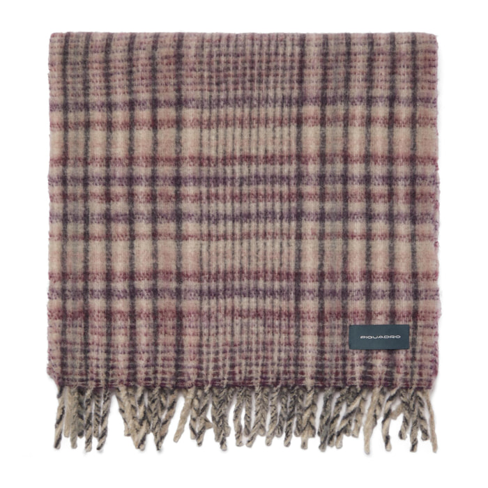 Piquadro Sciarpa in misto lana effetto mohair