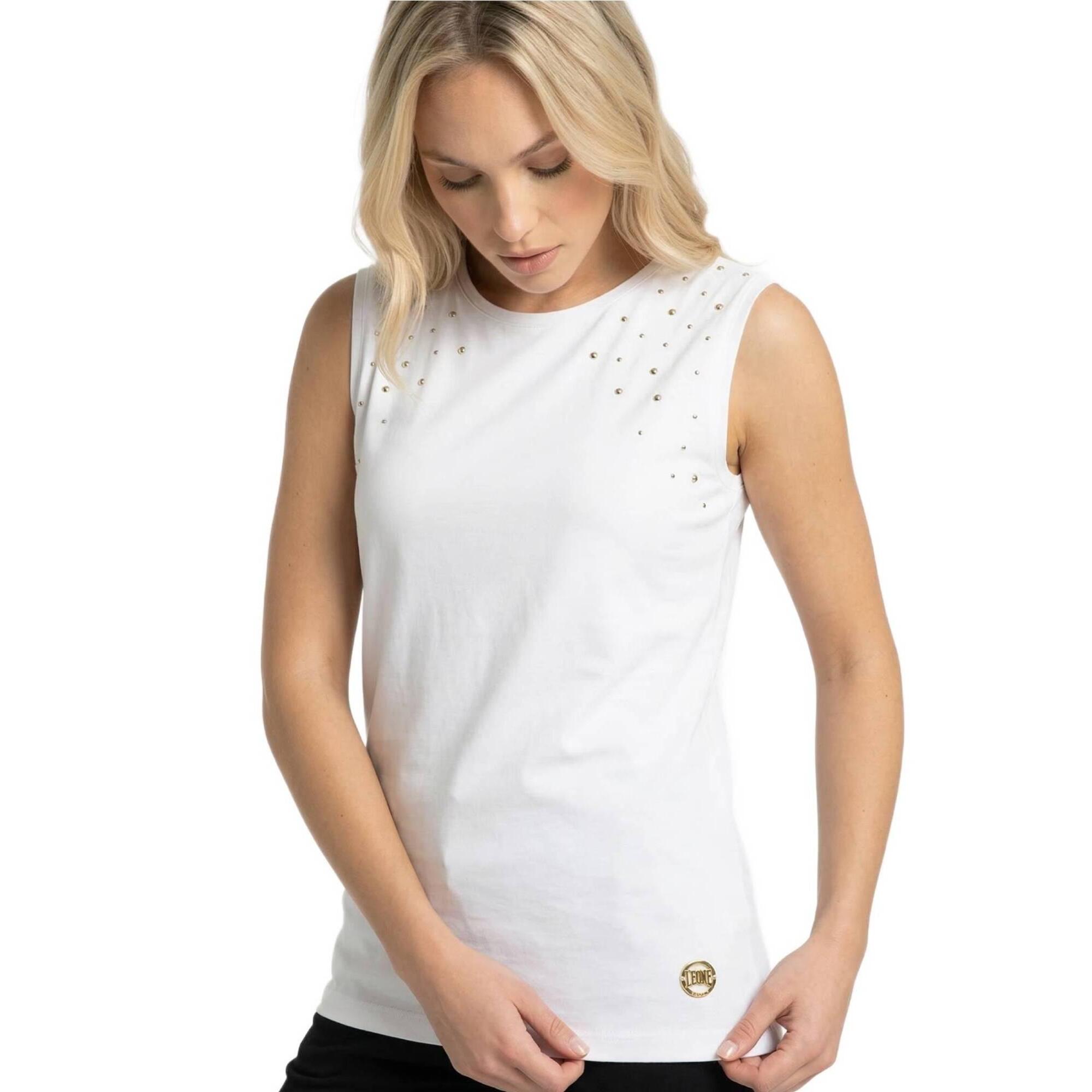 Camiseta sin mangas elegante para mujer