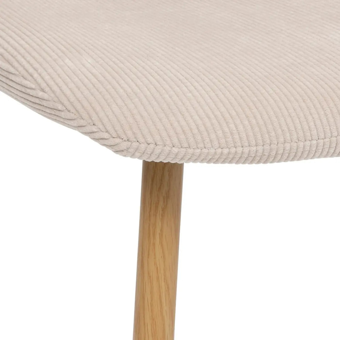 Chaise "Roka" beige