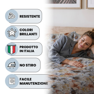 PARURE COPRIPIUMINO INFINITY - 100% Microfibra