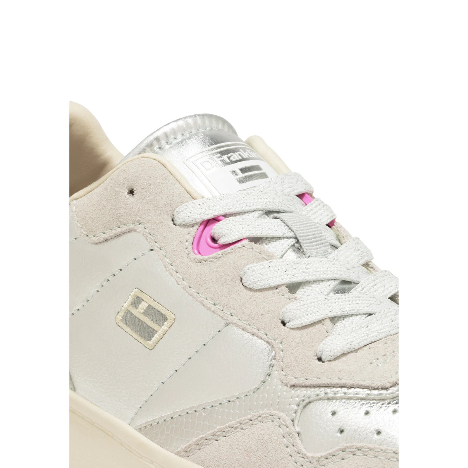 Zapatillas Deportivas Mujer Court Basic Snake Plata