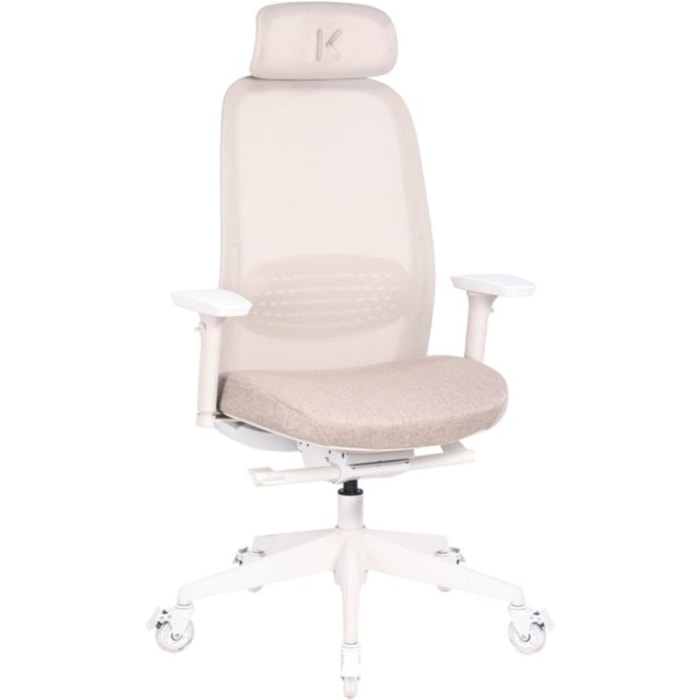 Chaise gaming SKILLKORP C15 Ergo Beige Progress
