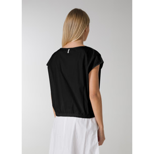 DEHA - Blusa PARACHUTE POPLIN BLOUSE in cotone per donna