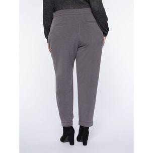 Fiorella Rubino - Pantalones jogger vaporosos - Gris