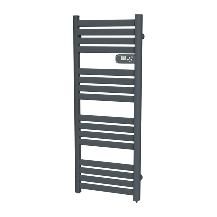 sèche-serviette anthracite lames plates 700w