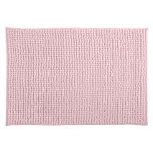 ALFOMBRA DE BAÑO 40X60CM ROSA PASTEL ORUGA
